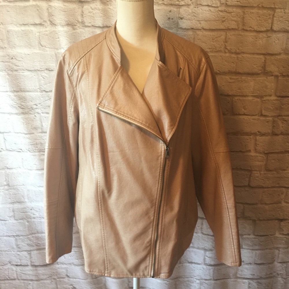 Faux Leather Jacket